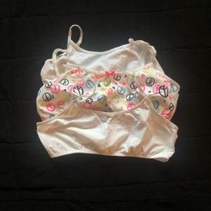 Girls training bras (never worn)